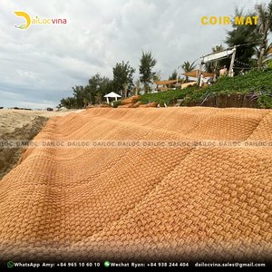 Bio xơ dừa <span class=keywords><strong>Mat</strong></span> kiểm soát xói mòn Chăn dệt xơ dừa Thảm cuộn cho lối vào con đường từ dailocvina - Product Image 5