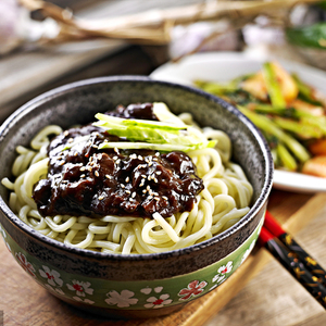 Salsa de Fideos Zhajiangmian de Alta Calidad, Deliciosa y Auténtica con Sabor Coreano, <span class=keywords><strong>Precio</strong></span> de Fábrica al por Mayor, Muestra Gratis Disponible - Product Image 2