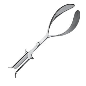 Pinzas obstétricas de acero inoxidable industriales alemanas personalizables OEM, abrazadera quirúrgica, herramientas de mano médicas de ginecología para bricolaje - Product Image 2