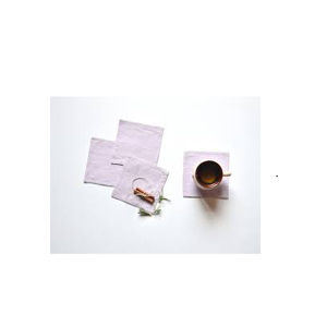 Dessous de verre en pierre de lin de forme carrée Dessous de verre en liège vierge Dessous de verre en liège Accessoires pour thé Tapis et tampons avec vente - Product Image 6