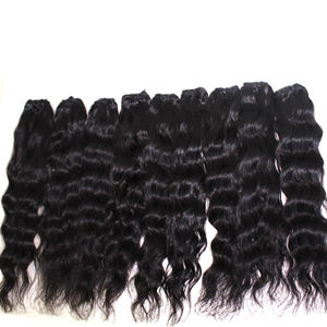 100% vendeurs vietnamiens d'armure de cheveux humains doux bruts paquets d'extensions brésiliens péruviens de qualité de luxe avec Style de vague naturelle - Product Image 3