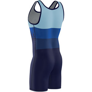 Sublimation personnalisée Singlet de lutte sèche de haute qualité Singlet de lutte pour hommes Design personnalisé - Product Image 4