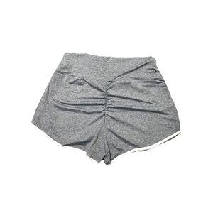 Short de jogging en coton pour femmes poche latérale en éponge française confortable ajusté cordon de serrage taille respirant lavé pour la salle de sport - Product Image 6
