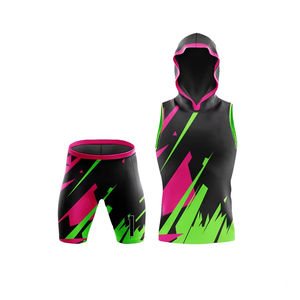 Venta caliente personalizado 7 en 7 7v7 uniformes de fútbol de alta calidad de compresión sublimada para adultos unisex Opción de talla grande disponible - Product Image 3