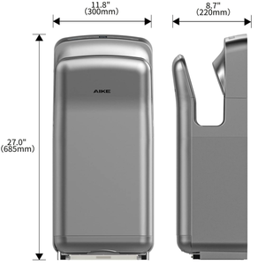 Secador de Manos Comercial HEPA AK2005H, Diseño Vertical, Aire 220V, para Secado Rápido y Limpio en Áreas de Alto Tráfico - Product Image 6