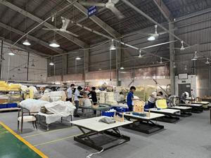 Sofá Seccional de Cuero Genuino Tradicional con Chaise Longue, Asientos Clásicos para Muebles de Sala de Estar de Hotel - Product Image 4