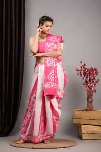 N dual Colours & in pequeño motivo diseño Hy Lock RU Agru rinenjuagado ooft alalmal ottotton Saree ITH piojo ideal para reventa - Product Image 6