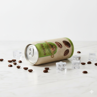Boisson au café en conserve Cappuccino 250 ml en conserve de haute qualité - Échantillon gratuit