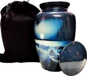 โกศอลูมิเนียมหล่อสำหรับเผาเถ้ากระดูกสำหรับผู้ใหญ่ขายส่ง - Product Image 5