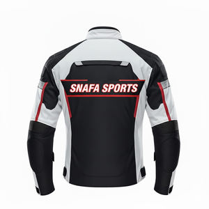 Blouson en cuir pour moto pour homme, design le plus récent, haute qualité, sur mesure, blouson de course en cuir pour moto pour homme - Product Image 2