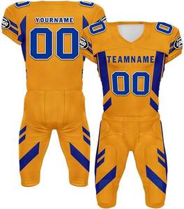 Uniformes de football personnalisés uniques, fabriqués à partir de tissus durables et confortables avec des graphiques d'équipe - Product Image 1