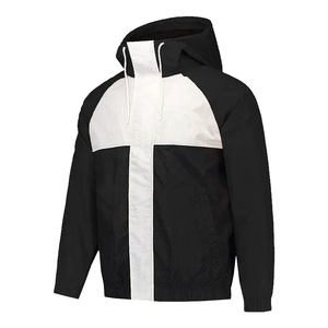 Chaquetas impermeables personalizadas MOQ bajo hombres mujeres poliéster ligero plegable rompevientos impermeable chaqueta de nieve - Product Image 5