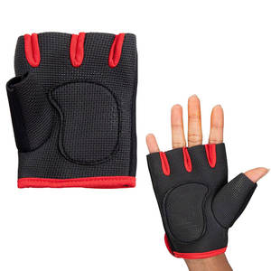 High Quality Lightweight Men's <b>Half</b>-Finger Breathable Non-<b>Slip</b> Sports Gloves Fingerless Leather Gym Fitness Outdoor Weight Hand - Product Image 6