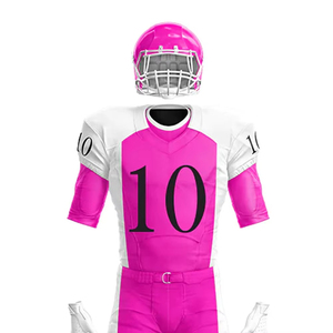 Uniformes Deportivos de Alta Calidad para Hombre, Conjuntos de Fútbol Americano y Fútbol, Ligeros, 100% Poliéster, Colores Personalizables, Servicio OEM - Product Image 3