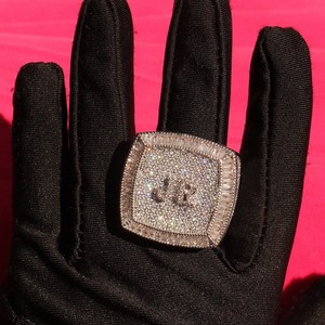 Bague tendance hip-hop de luxe en or 10 carats pour hommes VVS étoile en diamant naturel pour GIA certifiée pour Costume d'anniversaire de mariage - Product Image 1