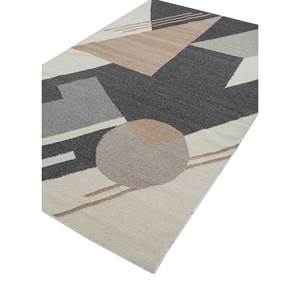 Tapis géométriques bleus à carreaux en laine et viscose, tissage plat, grande surface, pour la maison, 9x12, pour le salon, le couloir, la décoration pour adolescents - ADWV-13048 - Product Image 2