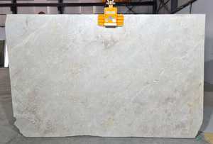 Lastra di marmo bianco da cucina artigianale artigianale di lusso 2025 di 2cm di ghiaccio grigio grigio massiccio Beige lucido grande lastra di Turkiye