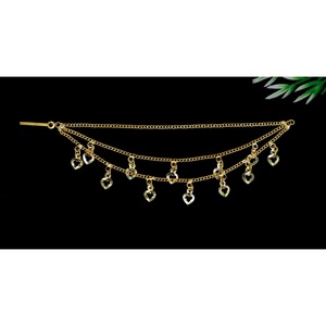 New Design Gold Plaetd Ear Chain for Engagement <b>Wedding</b> <b>Gift</b> Style Indian Traditional Ideal For <b>Wedding</b> Festive Occasions - Product Image 1