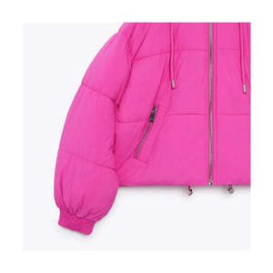 Superior Quality Women's Solid Color Blazer Puffer Jacket Waterproof Windproof Quick Dry Cotton Street Style Fashion Clothing - Product Image 4