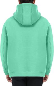 Collection Été Homme : Sweat à Capuche Imprimé Numérique, Écologique, Respirant, Coupe-Vent, avec Poche et Motif Uni - Product Image 6