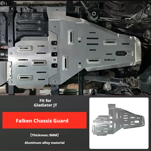 แผ่นกันกระแทกใต้ท้องรถ DHSMT สำหรับ Jeep Wrangler JK <span class=keywords><strong>JL</strong></span> 4xe Gladiator JT <span class=keywords><strong>Mod</strong></span> ทำจากสแตนเลสสตีลเกรดหนัก - Product Image 2