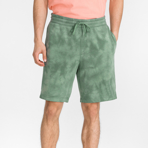Nouveaux shorts de sport décontractés pour hommes en toile unie respirante à séchage rapide, grande qualité, logo frontal, taille et couleur personnalisables - Product Image 1