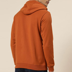 Quick Dry Customized Logo Basics Short Zip Hoodies Windproof Cotton Made Men Short Zip Hoodies - Product Image 4