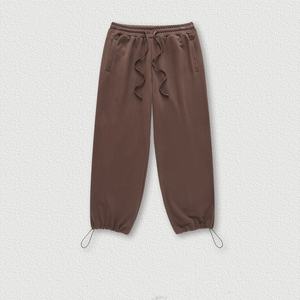 Pantalones Deportivos Casuales Personalizados, Anchos, de Pierna Ancha, de Felpa Francesa Gruesa, Ecológicos, de Mezcla de Algodón, Holgados, de Pierna Recta, para Hombre - Product Image 2