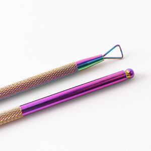 Herramienta profesional para el cuidado de las uñas de acero inoxidable, removedor de cutículas, cuchilla precisa, recortador de cutículas, empujadores de cutículas de acero inoxidable - Product Image 3