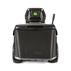 Tondeuse autoportée diesel 4 temps John Deere X380 avec bac de ramassage de 300 L, fonction mulching et hauteur de coupe de 25 à 80 mm - Product Image 4