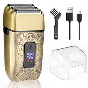 Afeitadora Eléctrica Inalámbrica para Hombre, Afeitado en Seco y Húmedo, con Triple Cuchilla, Resistente al Agua IPX7, Lavable - Product Image 1