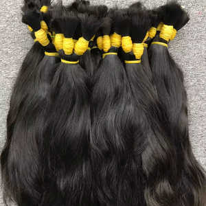 ผมต่อผมบริสุทธิ์จากเวียดนามแบบตรงที่ยังไม่ได้ผ่านกระบวนการใช้สำหรับการย้อมผมขาวแบบครบวงจร - Product Image 1