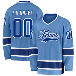2025 Jerseys de hockey sobre hielo sublimados Unisex hechos a medida Nombre del equipo personalizado para adultos Jersey de hockey sobre hielo - Product Image 1