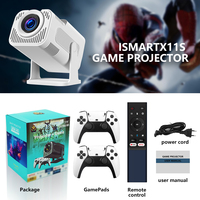 Vente en gros de projecteurs de jeux IHOMELIFE 4K avec 36000 jeux, écran LCD, Android 13, WiFi, console de jeux vidéo portable de poche pour la maison HY320mini