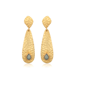 ใหม่มกราคม กระบวนการชุบที่ไม่ซ้ํากัน การออกแบบเครื่องประดับทองเหลือง ต่างหูสไตล์เรียบง่ายถึงปี 2024 ที่ต่างหูตะวันตกอายุต่ํากว่า 100 ปีสําหรับเด็กผู้หญิง - Product Image 1