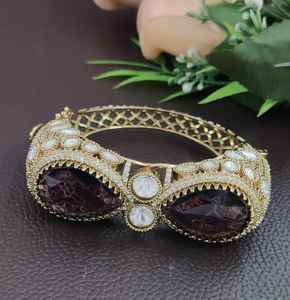 Brazalete de Moissanita y Calidad Premium para Mujer, Perfecto para Fiestas y Bodas, Brazalete Abrible de Calidad Premium - Product Image 2