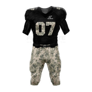 Uniforme de fútbol americano personalizado ligero Uniforme de fútbol americano de color liso de nuevo estilo - Product Image 1