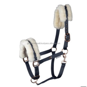 Herrajes de oro rosa de primera calidad, cabestro de nailon ajustable completo en muchos colores y tamaños personalizados, accesorios de caballo de alta calidad - Product Image 6