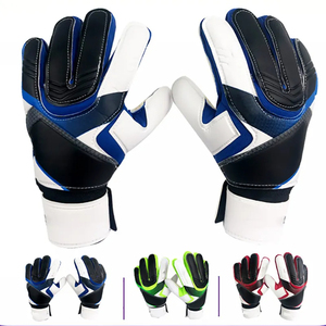 Venta al por mayor de guantes de Portero profesional de fútbol de alta calidad deportivos de buena calidad de látex alemán con logotipo personalizado guantes de los hombres - Product Image 5