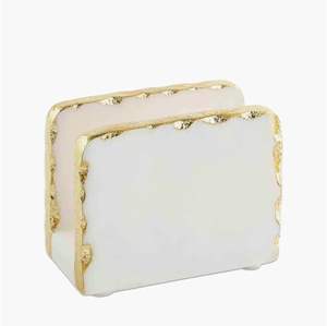 Cajas de pañuelos de metal asequibles de nueva apariencia con elementos de diseño atractivos para configuraciones de decoración de hogar u oficina de lujo - Product Image 3