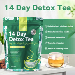 OEM Private Label Detox Pó para Emagrecimento e Queima de Gordura Cleanse com Herbal Tea Benefícios Adulto Uso Não para Mulheres Grávidas - Product Image 3