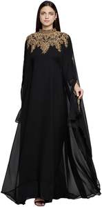 ชุดคลุมยาวสไตล์อาหรับคาฟตันสำหรับงานปาร์ตี้ยาวถึงพื้นผ้าคาฟตันสำหรับใส่ไปงานแต่งงานชุดราตรีชายหาดสไตล์อาหรับ - Product Image 3