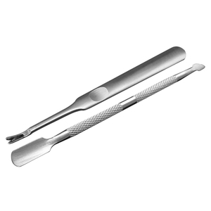Empujador de Cutículas Profesional Personalizado de Doble Extremo de Acero Inoxidable para Eliminar la Piel Muerta y Limpiar las Uñas - Product Image 6