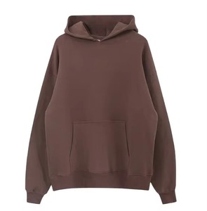 300 500 Gsm Hombres Boxy Fit Sudaderas con capucha de peso pesado Impresión personalizada Hombro caído Sudaderas lisas de Pakistán - Product Image 4