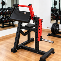 Machine à extensions pour biceps et triceps à charge libre BN Heavy Duty avec support de poitrine, équipement de musculation des bras pour centre de fitness