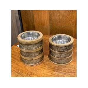 Juego de 2 quemadores Bakhoor de diseño maravilloso con forma y tamaño personalizados con Mabkhar de primera calidad para uso en fiestas de bodas - Product Image 4