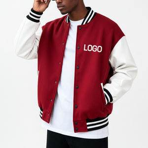 Chaquetas Varsity Personalizadas para Hombre 2026, Cuello Transpirable con Capucha, Nuevo Estilo de Invierno - Product Image 1