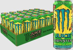 Bebida Energética Premium Monster Energy Juice Rio Punch en Lata de 473 ml, Bebida Energética de Frutas Tropicales, Suministro al por Mayor - Product Image 2