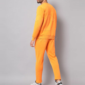 Conjunto Deportivo de Invierno para Hombre 2025, Transpirable, 100% Algodón, Ligero, Tallas Grandes, Logotipo Personalizado, Diseño 2 en 1 con Patrón Sólido - Product Image 3