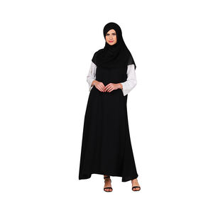 Abaya pour hijab robe musulmane vêtements islamiques traditionnels musulmans Arabie saoudite vêtements EID d'Inde - Product Image 1